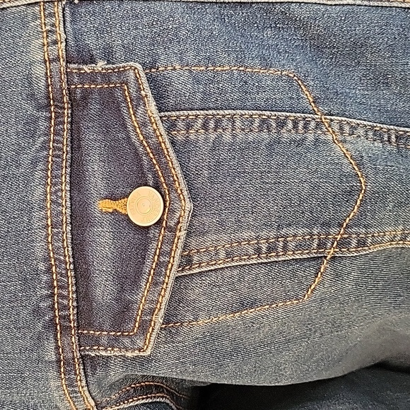 NWT Gloria Vanderbilt women's Jean jacket size large - Picture 4 of 10